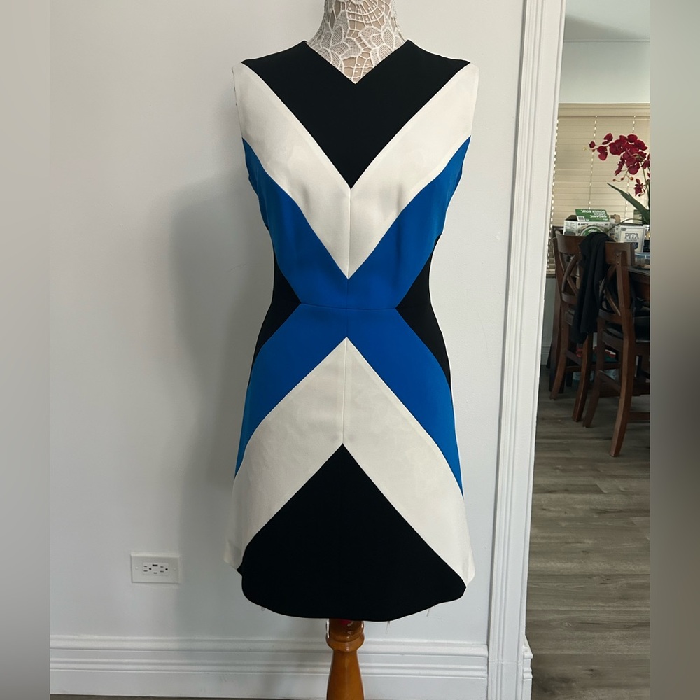 Style = Luxury Escada , Escada Daquasa Shift Dress,
Size = 10 (40 ) - Picture 3 of 7